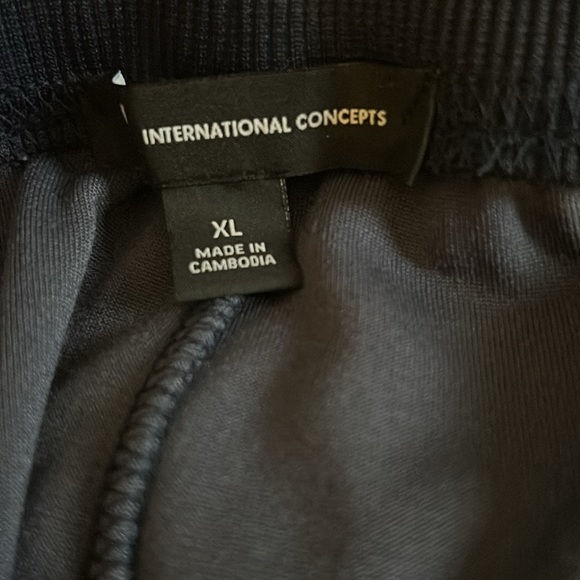 NWT, INC International Concepts, Men's Velour Side Stripe Jogger Pant - Picture 6 of 10